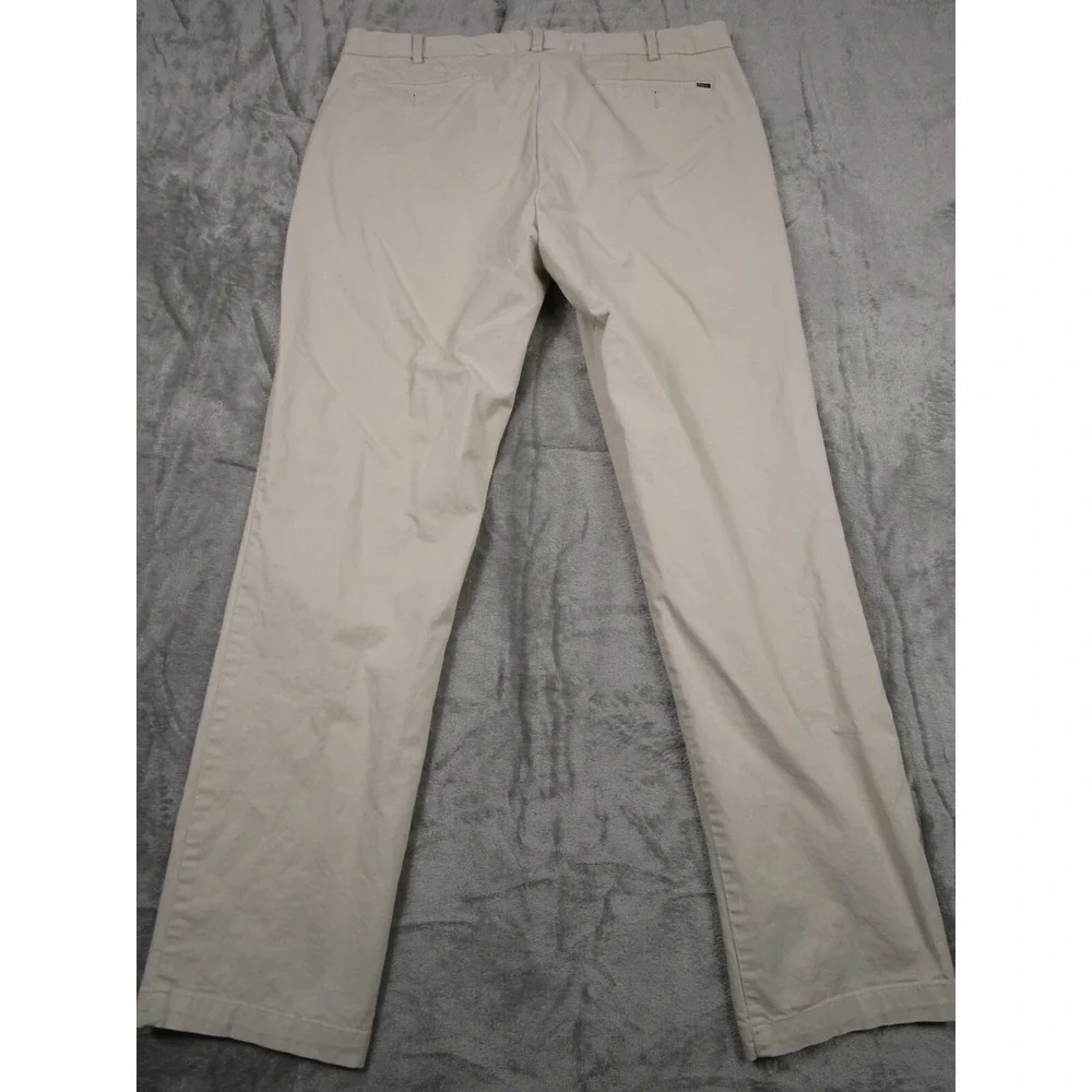 Polo Ralph‎ Lauren Pants Mens 36x32 Beige Stretch Custom Fit Preppy Chino